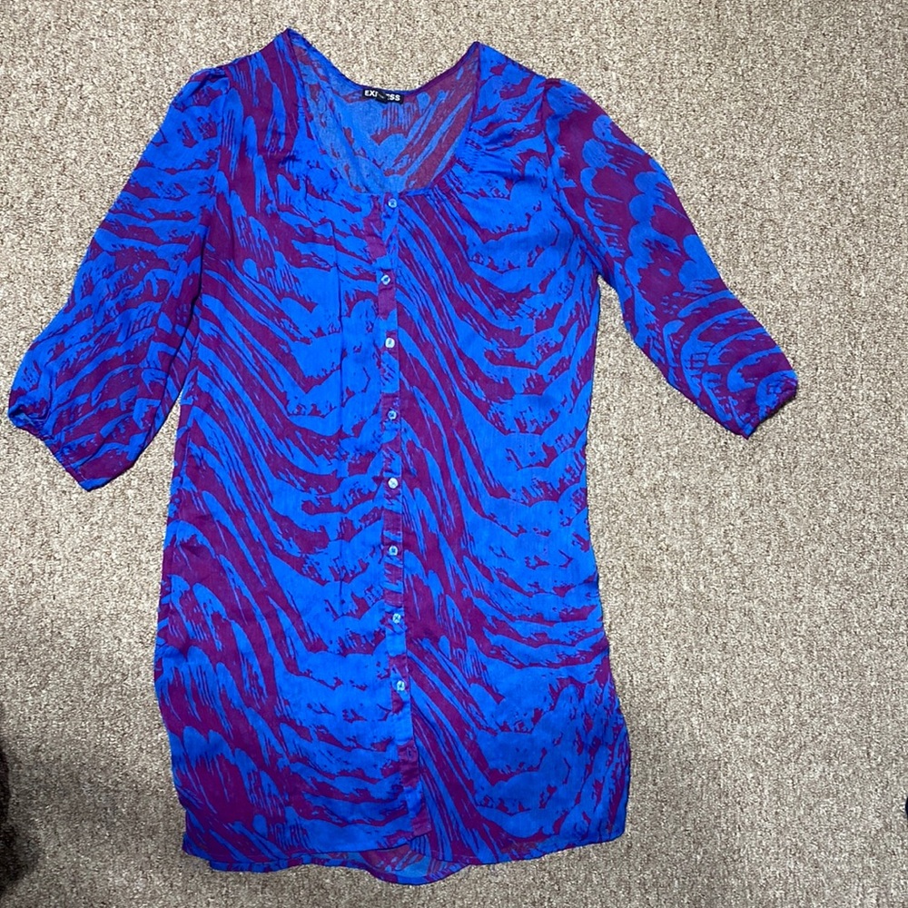 Express shear dress